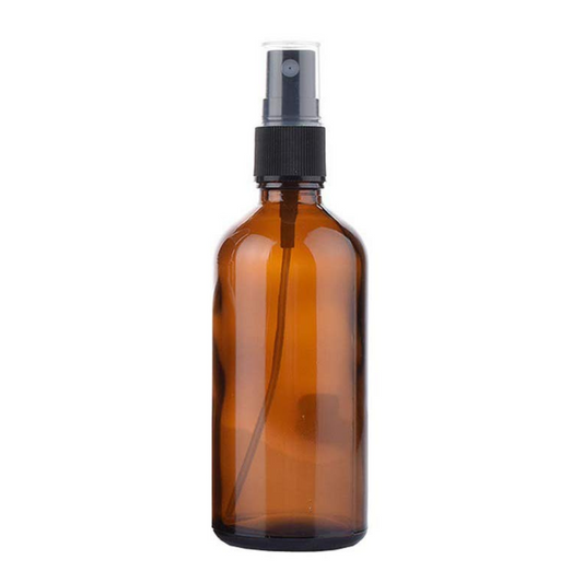 100ml Amber Glass Mist Spray Bottle
