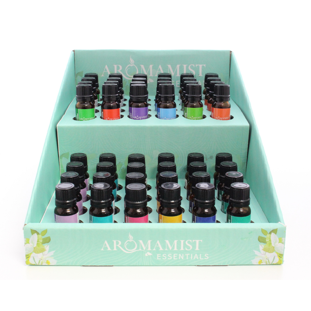 36 Pure Essentials Start Up Kit - Top 12 oils x 3ea + Testers + Display Stand