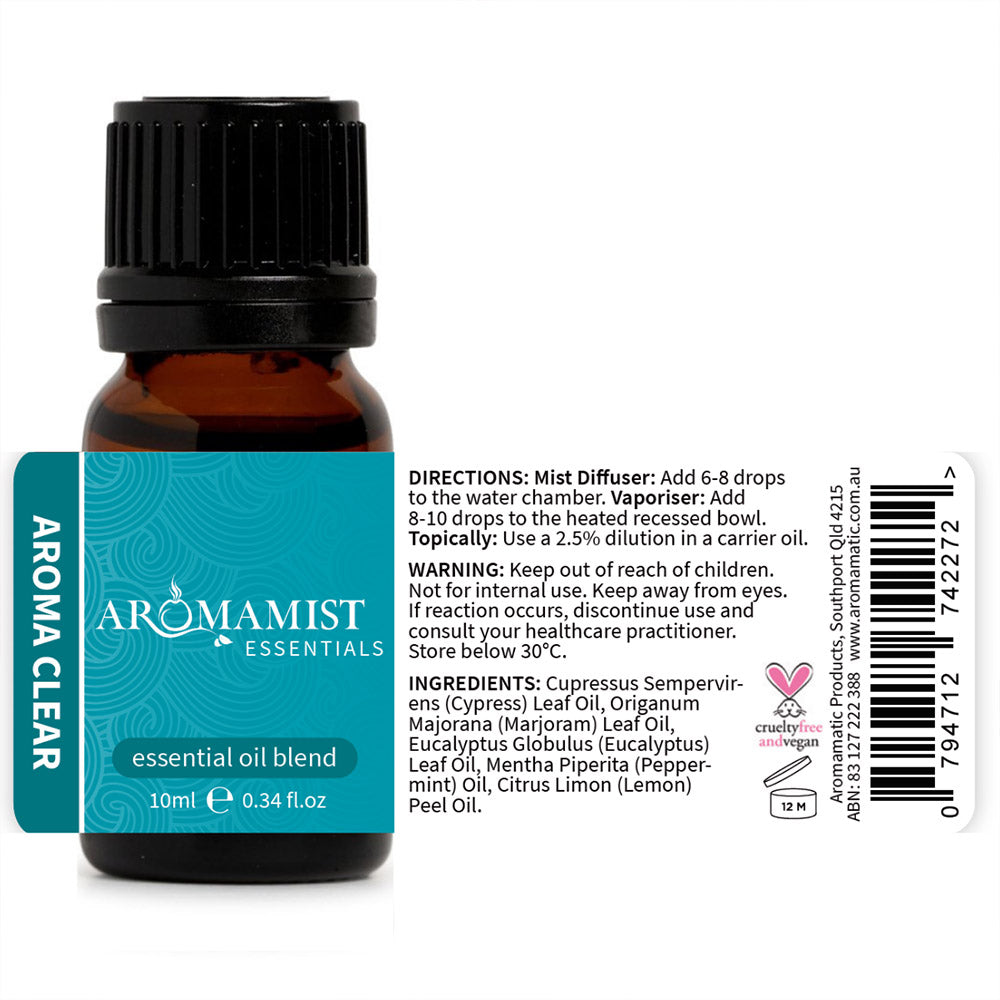 Aroma Clear Essential Oil Blend 10ml