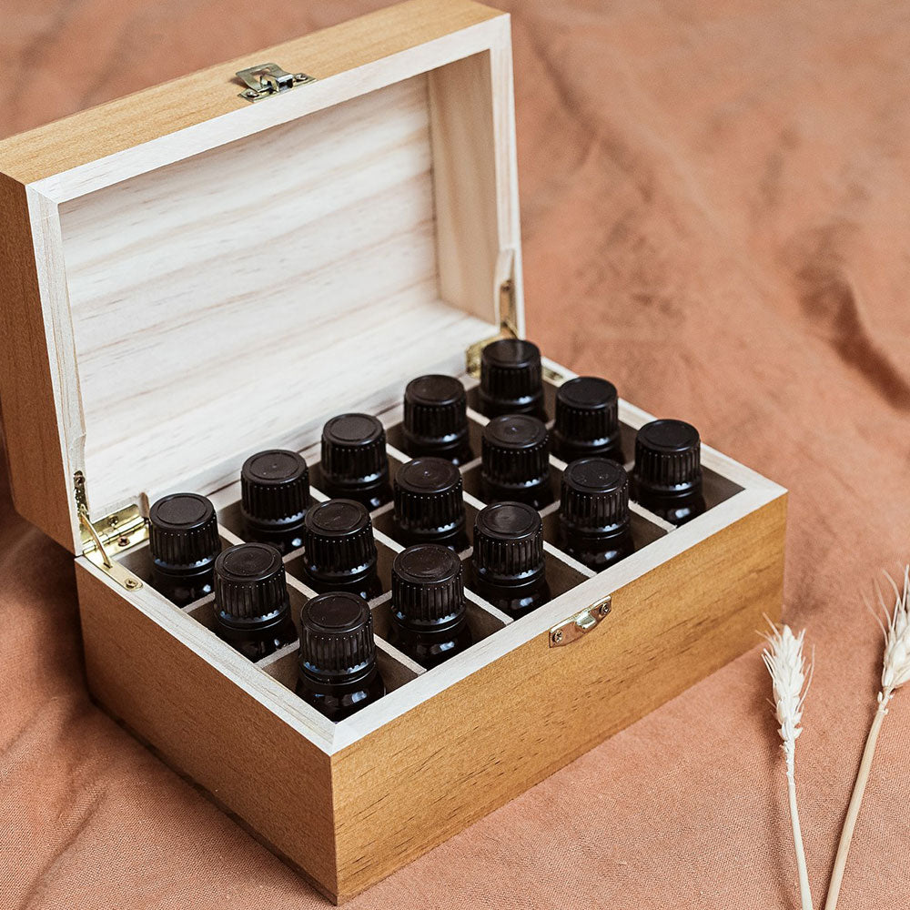 Boutique Essential Oil Storage Box - 15 slots