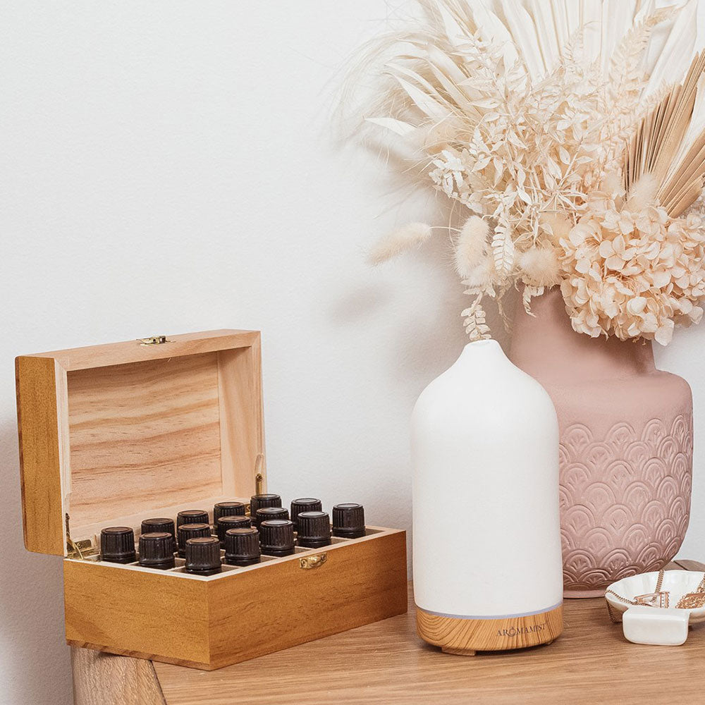 Boutique Essential Oil Storage Box - 15 slots