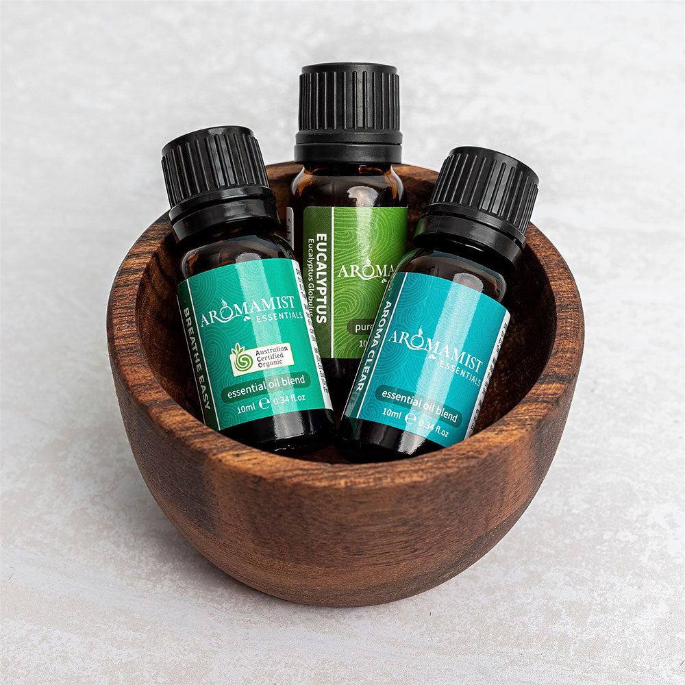 Breathe Easy Trio (Breathe Easy, Eucalyptus, Aroma Clear Blend)