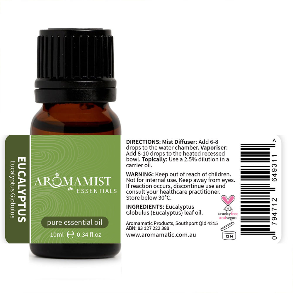 Eucalyptus Pure Essential Oil 10ml