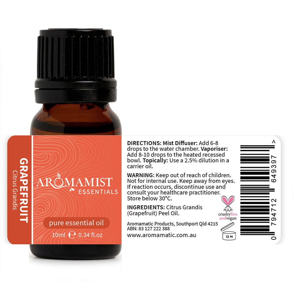 Grapefruit Pure Essential Oil 10ml