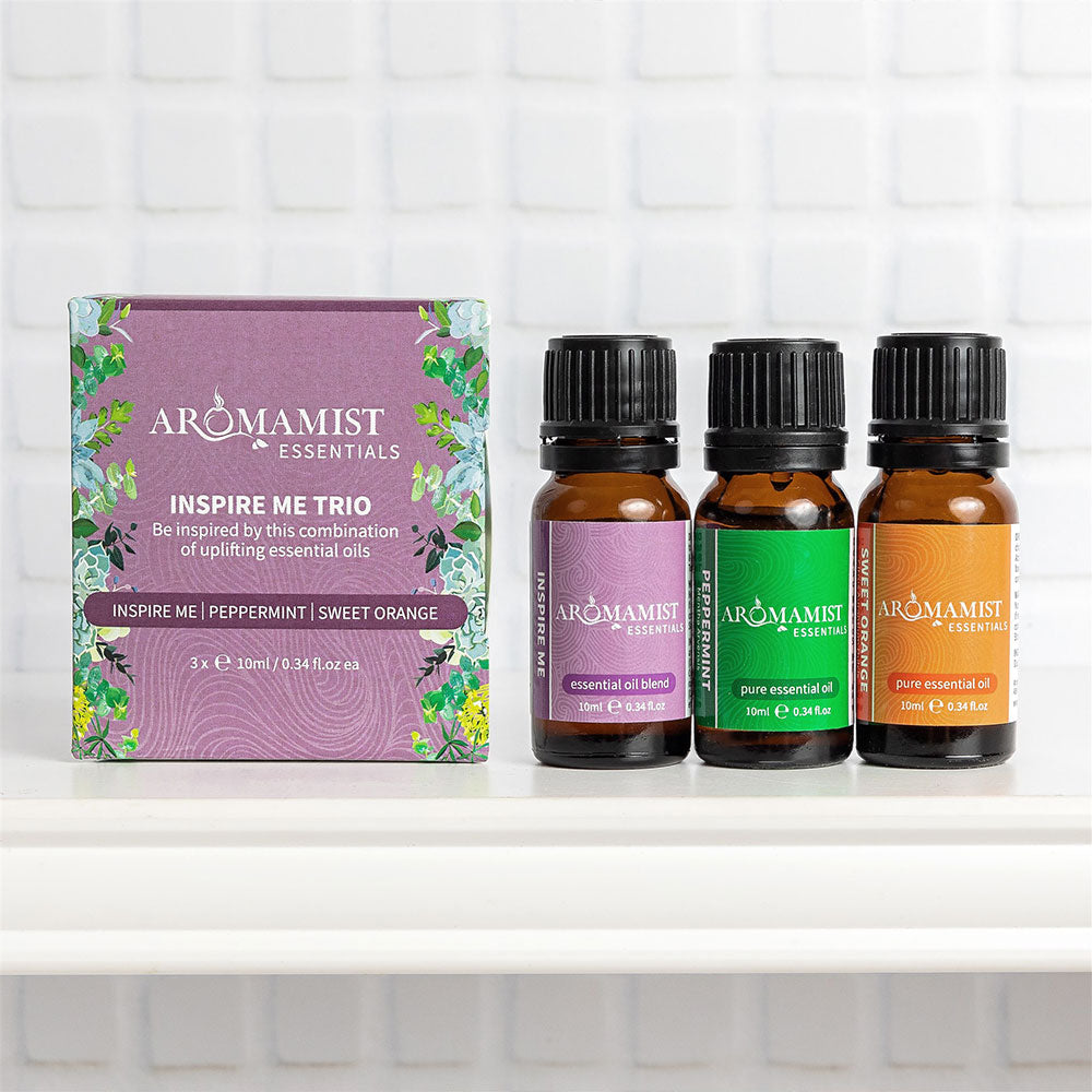 Inspire Me Trio (Inspire Me Blend, Peppermint, Sweet Orange)
