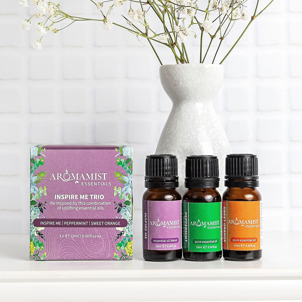 Inspire Me Trio (Inspire Me Blend, Peppermint, Sweet Orange)