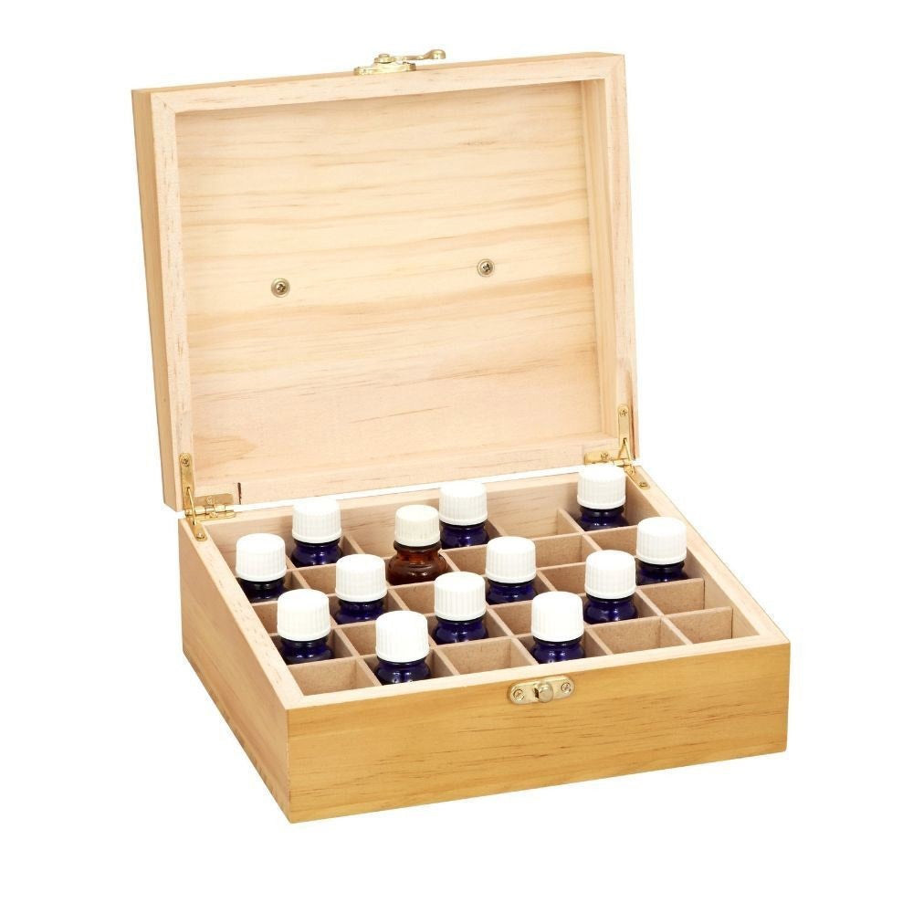 Essential Oil Timber Storage Boxes