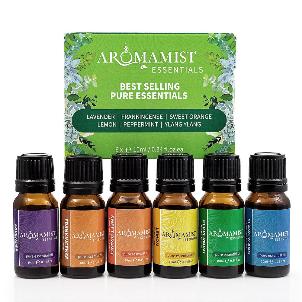 Pure Essentials Best Selling Pure Essential Oils (6 Pack) – Aromamatic Products