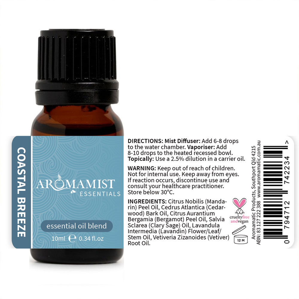 Coastal Breeze Essential Oil Blend 10ml