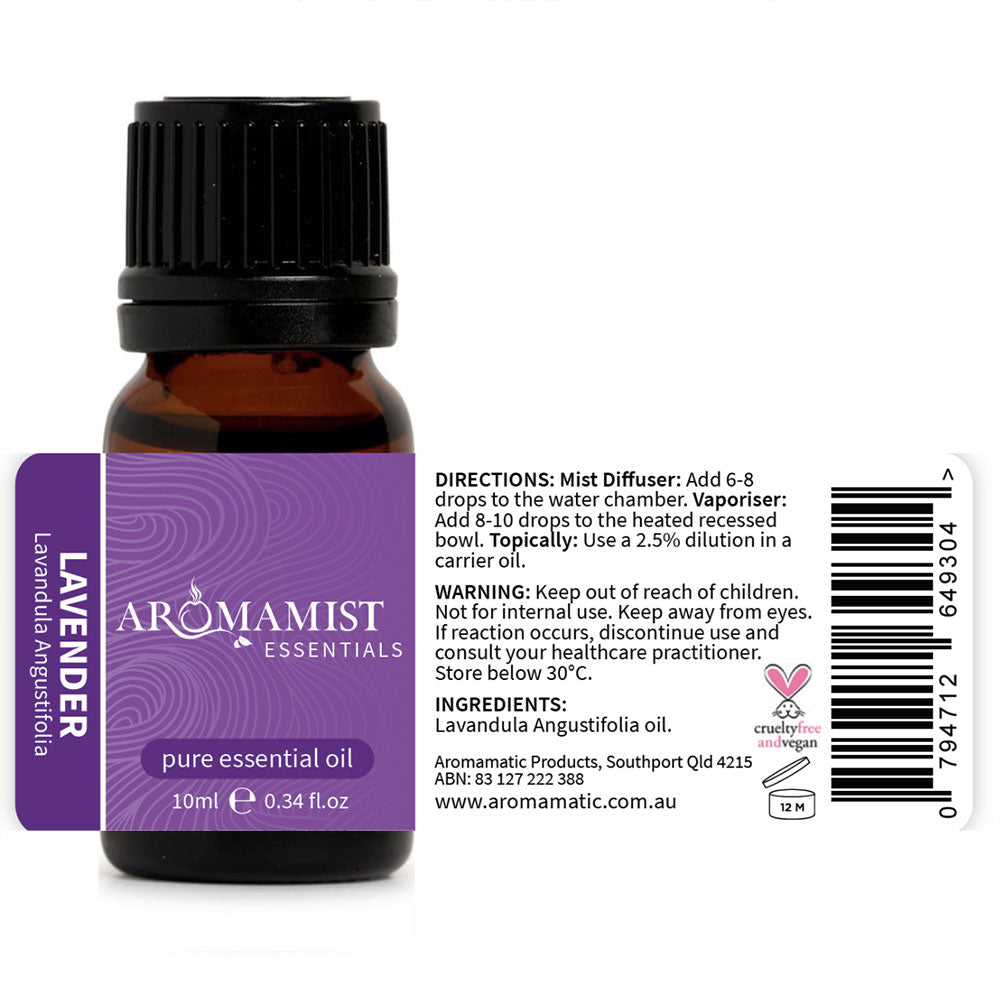 Lavender Pure Essential Oil 10ml